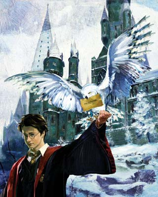 Harry and Hedwig by Jim Salvati